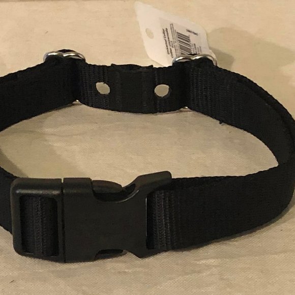XL Top Dog Black Adjustable Buckle Dog Collar & NWT Collars - Picture 5 of 10
